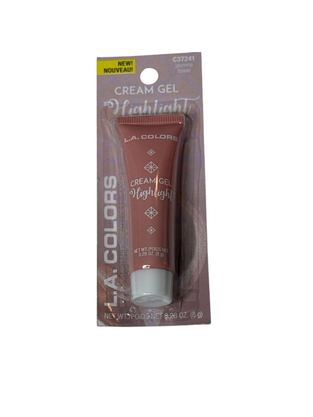 LA Colors Cream Gel Highlighter Jasmine Flower Illuminating Makeup New